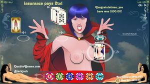Erotic Blackjack 1.0 software screenshot