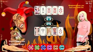 Erotic Caribbean Poker 1.0 software screenshot