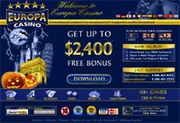 Europa Casino by Online Casino Extra 2.0 software screenshot