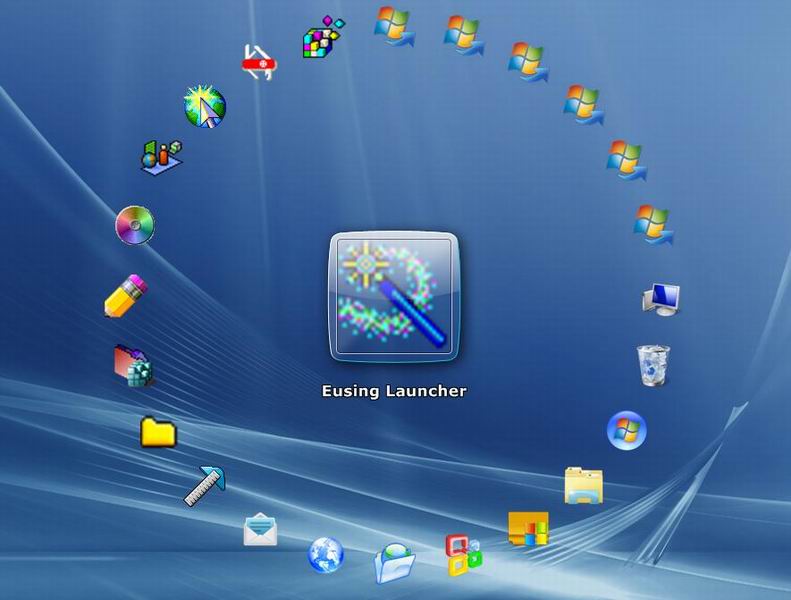 Eusing Launcher 3.2.20161025 software screenshot