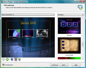 Exsate VideoExpress 3.0.3.557 software screenshot