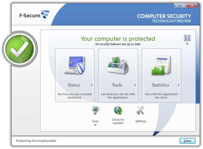 F-Secure Easy Clean 2.0.18360.26  software screenshot