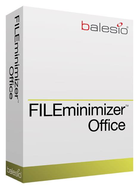 FILEminimizer Office 5.0 software screenshot