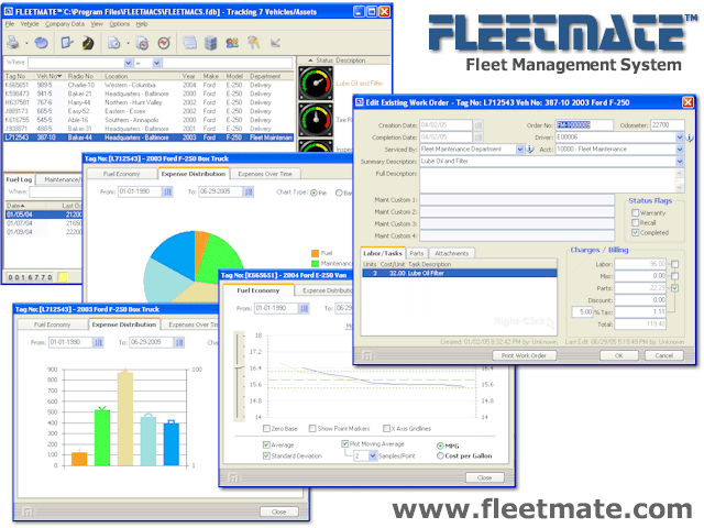 FLEETMATE 1.5.102 software screenshot