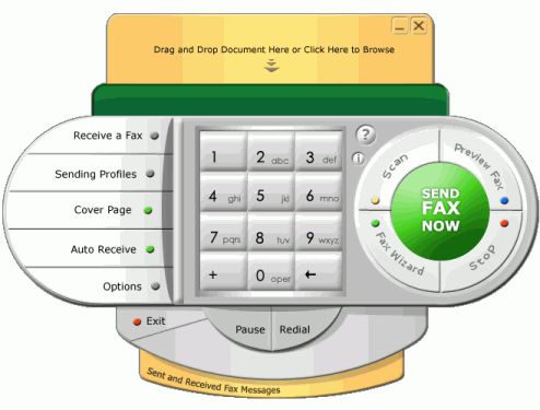 Fax4Office 3.00.1202 software screenshot