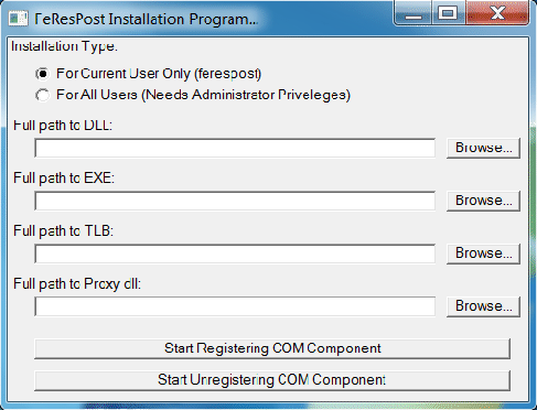 FeResPost 4.3.0 software screenshot