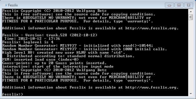Fesslix Build 892 software screenshot