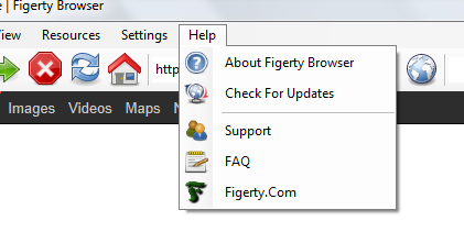 Figerty Phonebook 1.5 software screenshot