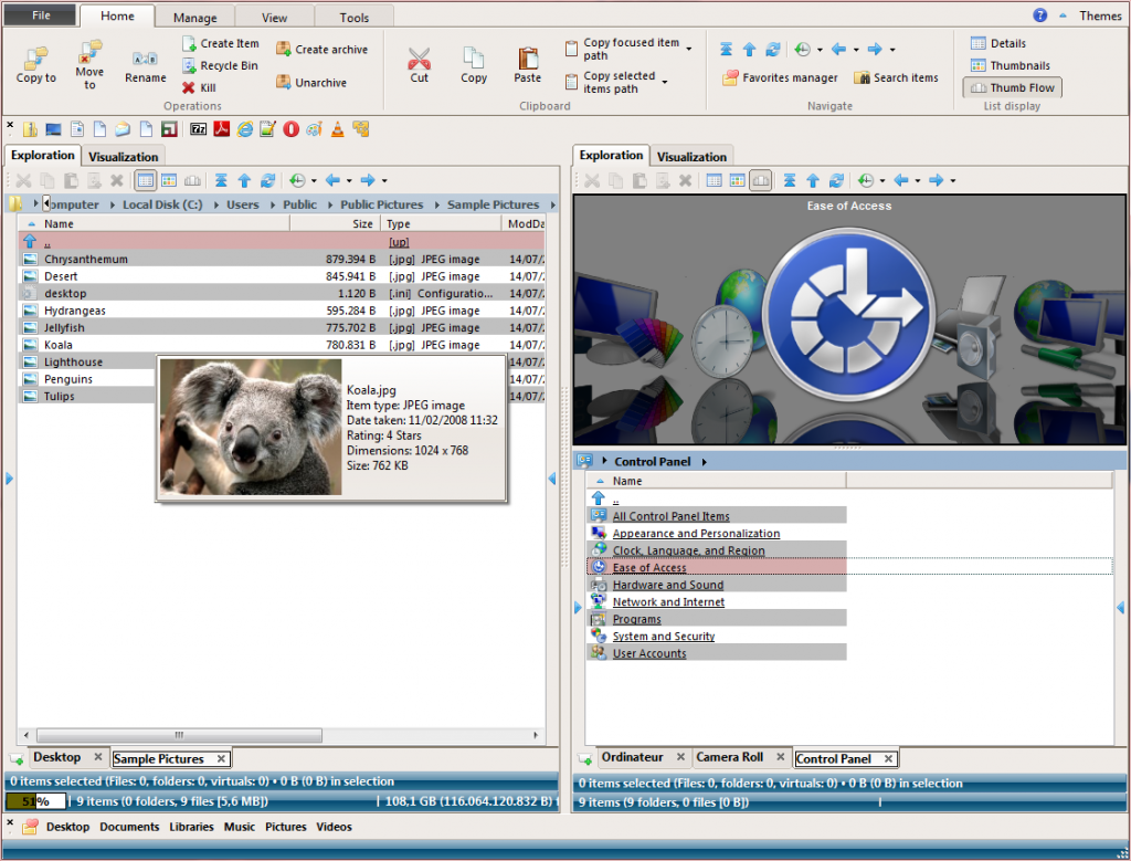 FileVoyager 17.03.25.0 software screenshot