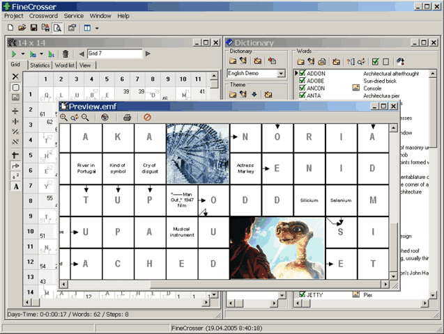 FineCrosser 2.4.3 software screenshot
