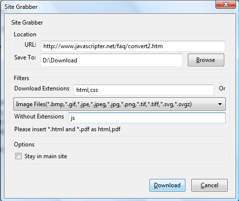 FireSaver 3.1.0 software screenshot