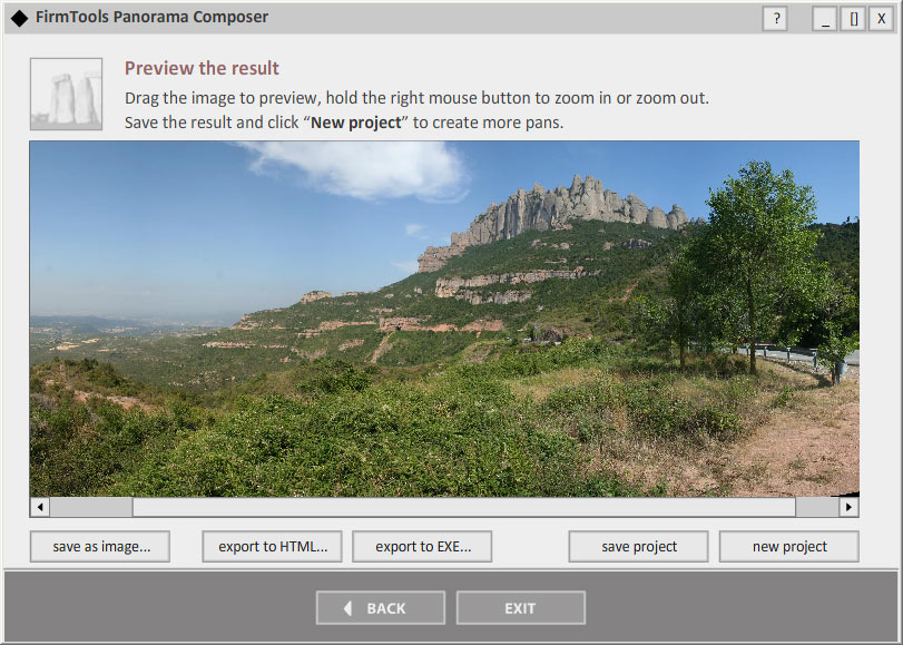 FirmTools Panorama Composer 3.1 software screenshot