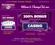 Flamingo Club Casino by Online Casino Extra 2.0 software screenshot