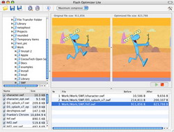 Flash Optimizer Lite for Mac 1.0 software screenshot