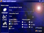 Flash .SCR Master 1.4 software screenshot