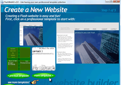 Flash4D Professional Edition 5.1 software screenshot