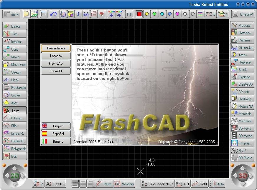 FlashCAD 2007.1001.7220 software screenshot