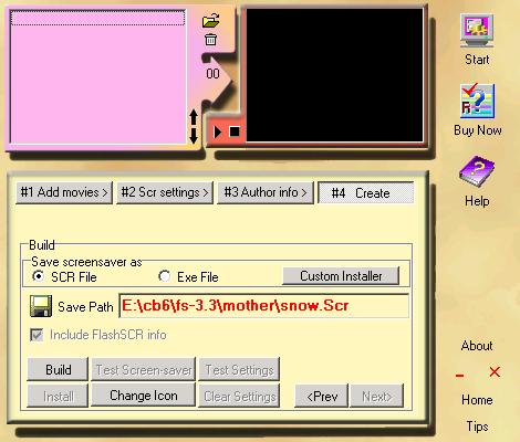 FlashSCR 6.1208 software screenshot