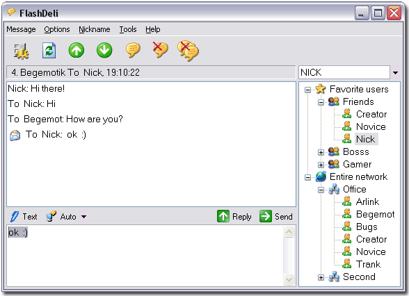 Flashdeli 3.94 software screenshot