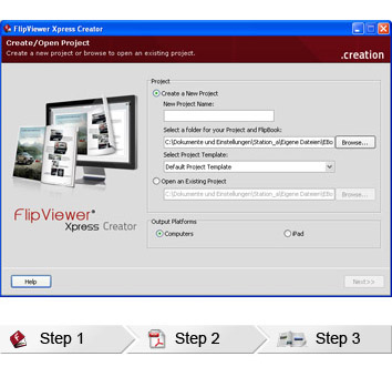 FlipViewer 4.6.3.452 software screenshot