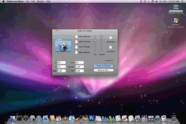 Folder Icon Maker 2.0 software screenshot