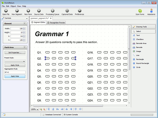 FormReturn 1.7.1 software screenshot