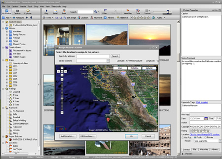 FotoAlbum Pro 7.0.7.11 software screenshot