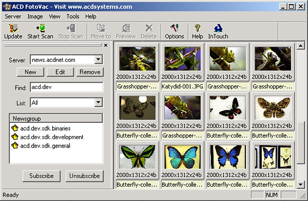 FotoVac 1.0 software screenshot