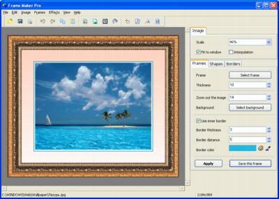 Frame Maker Pro 3.91 software screenshot