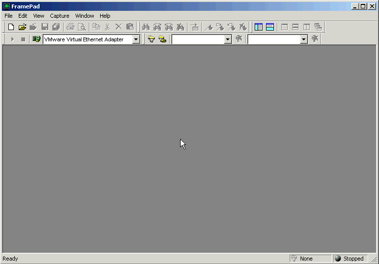 FramePad 1.2 software screenshot