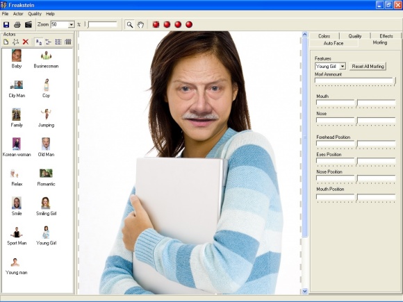 Freakstein 1.00 software screenshot
