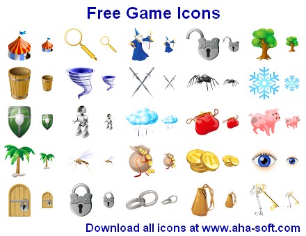 Free Game Icons 2013.1 software screenshot
