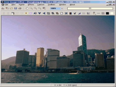 Free Image Editor 2.4.3 software screenshot