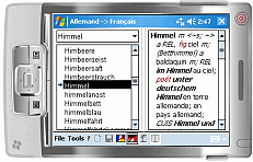 Free Travel Dictionary English WM5/6 4.0 software screenshot