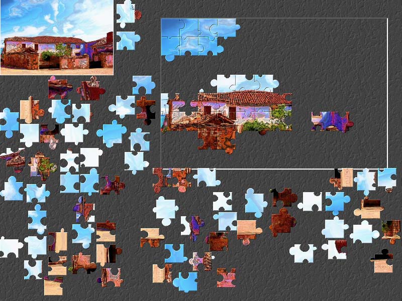 Free jigsaw puzzles 1.2 software screenshot