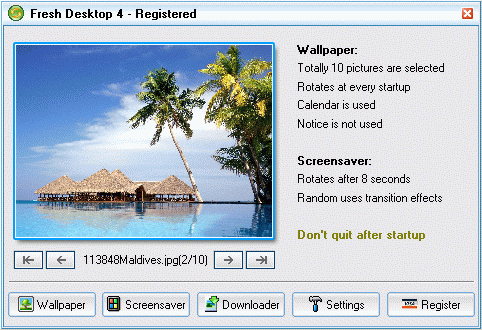 Fresh Desktop 4.0 software screenshot