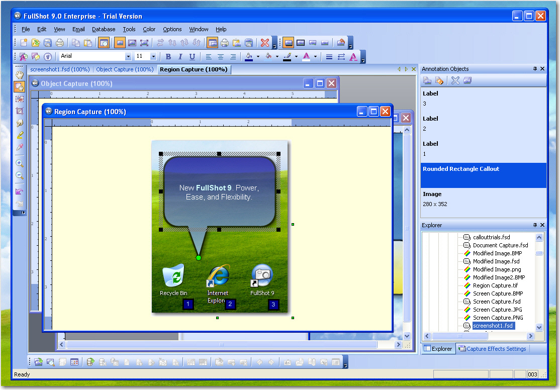 FullShot Enterprise Edition 9.5.1.9 software screenshot