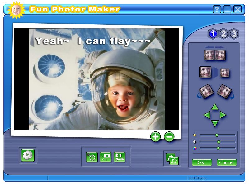 Fun Photo Maker 2005 software screenshot