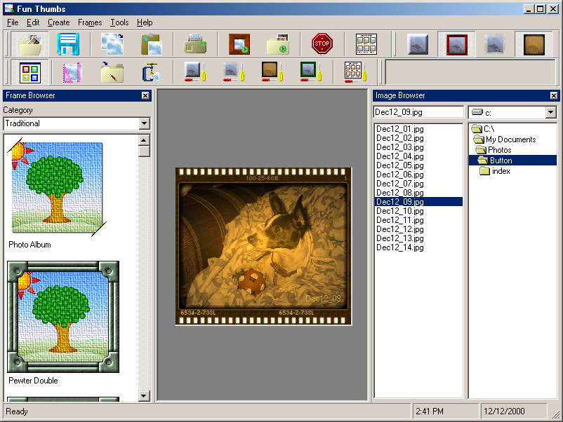 Fun Thumbs 1.0 software screenshot