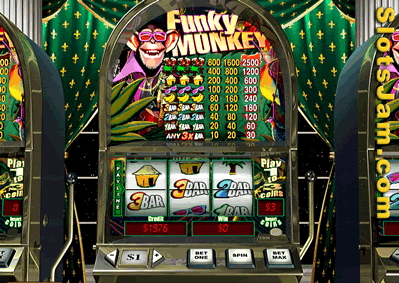 Funky Monkey Slots 1.0 software screenshot