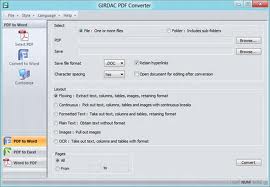 GIRDAC PDF Converter 24.4.2.2 software screenshot