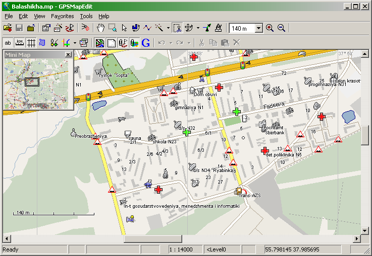 GPSMapEdit 2.1.78.8 Fix 10 software screenshot