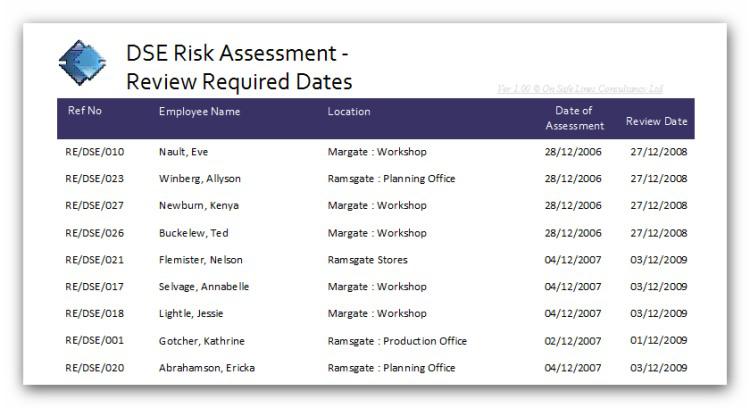GRAM - General Risk Assessment Management 3.2.01 RT10 software screenshot