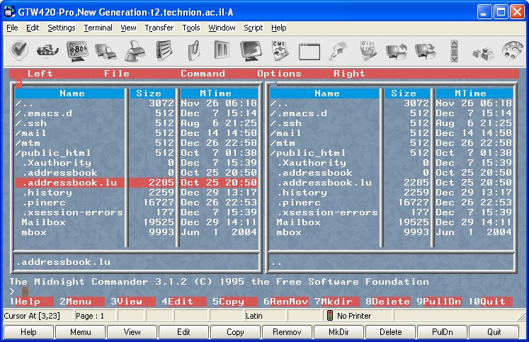 GTW420-Pro 3.1.5 software screenshot