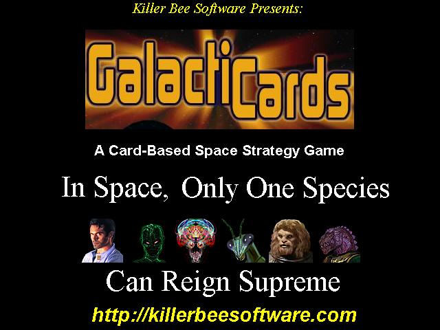 Galacticards (Windows) 1.00 software screenshot