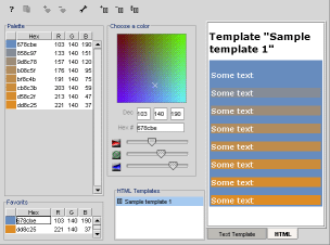 Garmonic colors 1.0 software screenshot