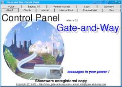 Gate-and-Way Backup 2.2 software screenshot