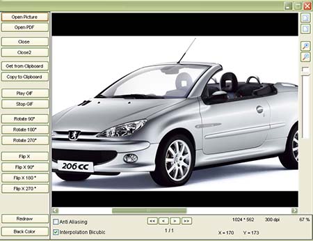 GdViewer OCX 4.12.0 software screenshot