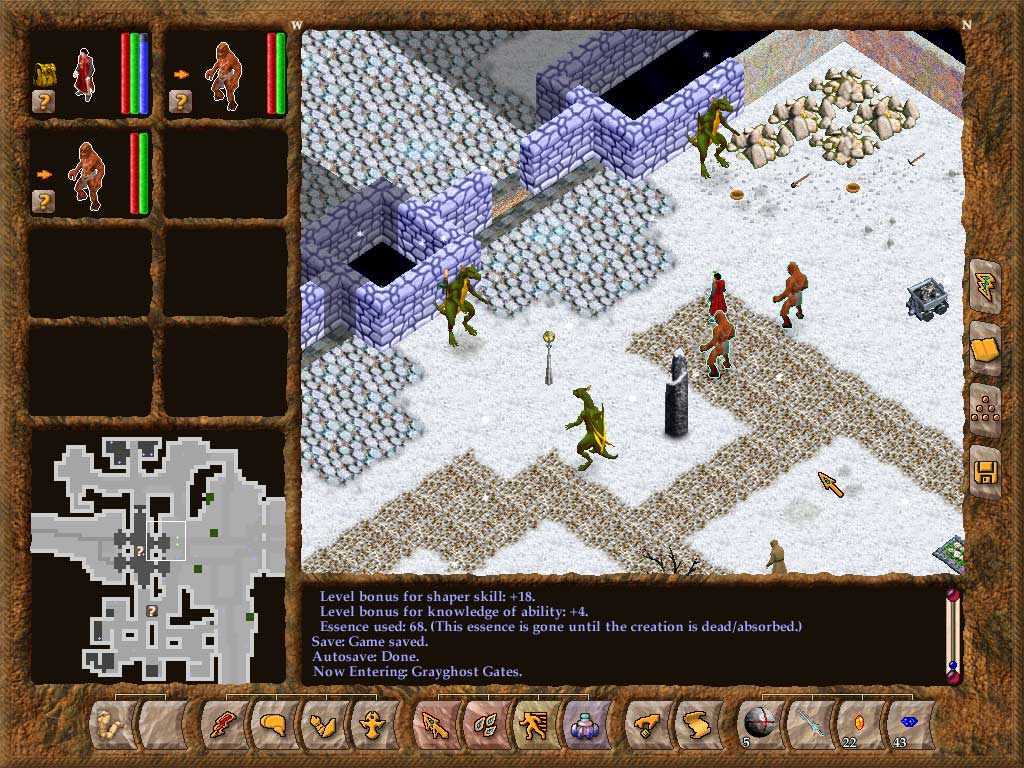 Geneforge 4: Rebellion 1.0 software screenshot