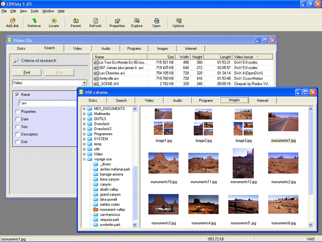 Gentibus CD 1.49c software screenshot